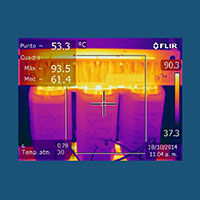 Termografía en transformadores de distribución tipo seco.