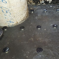 Inspección de boquillas y membranas de aireación en reactores.