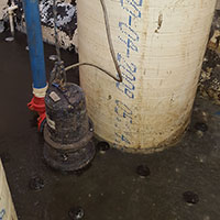 Inspección de boquillas y membranas de aireación en reactores.