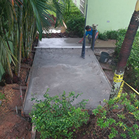 04 Vertido de mezcla y acabado de piso