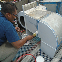 Pintura de Unidad Condensadora para mayor duración