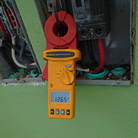 Medición en punto de la resistencia a tierra