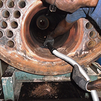 Limpieza y aspiración de contaminantes