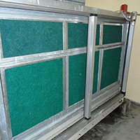 Limpieza para filtros en manejadoras de aire acondicionado.